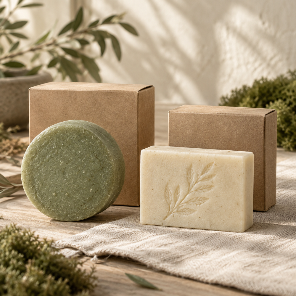 Mosselune Botanical Solid Shampoo Bar Set