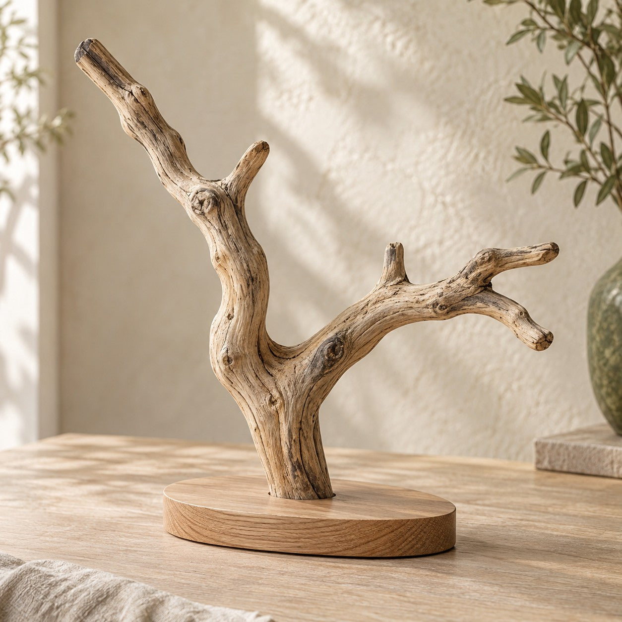 Mosselune Natural Branch Sculpture